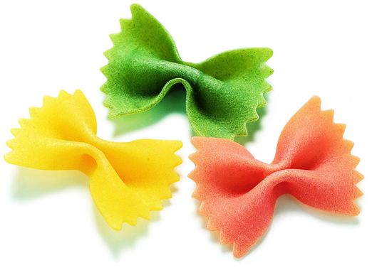 Farfalle tricolore