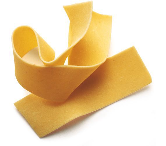 Bandnudeln 20 mm (Pappardelle) Bandnudeln 20 mm (Pappardelle)