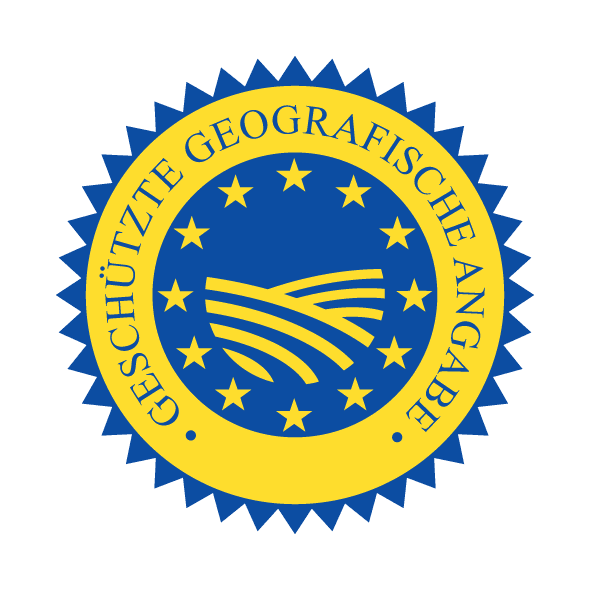 Food products with this seal are closely linked to a region through quality or reputation.