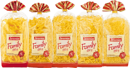 The product group 'Family, packed in 500 g bag
