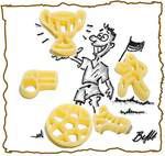 Großküchen & Family with pure durum wheat semolina and 2.5 fresh eggs in the following packaging units: