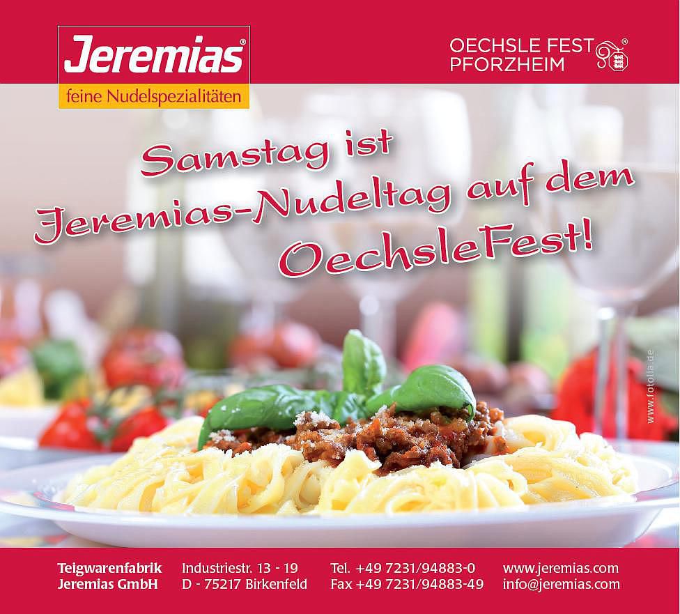 Jeremias presents the "Family Noodles"